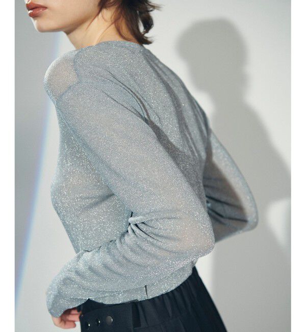 Diagram「ラメシアーリブニットトップ」|ニット・セーター|