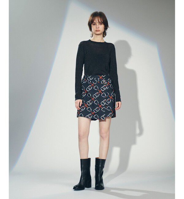 Diagram「ラメシアーリブニットトップ」|ニット・セーター|