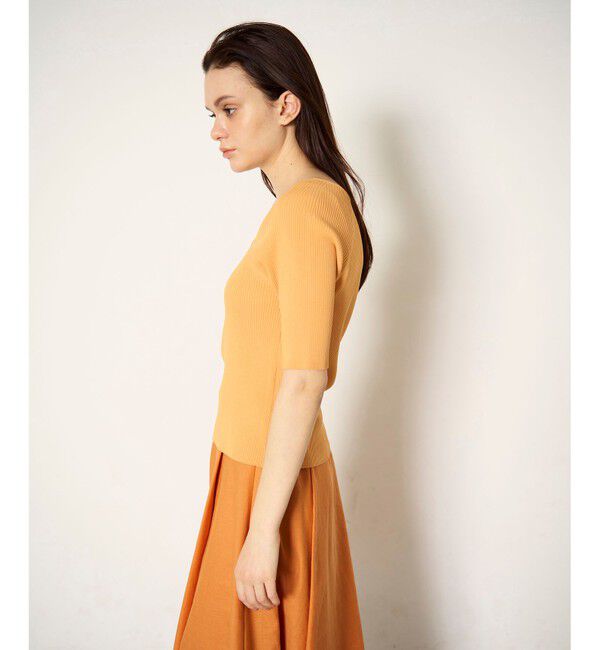 Diagram「ハーフスリーブニットトップ」|ニット・セーター|