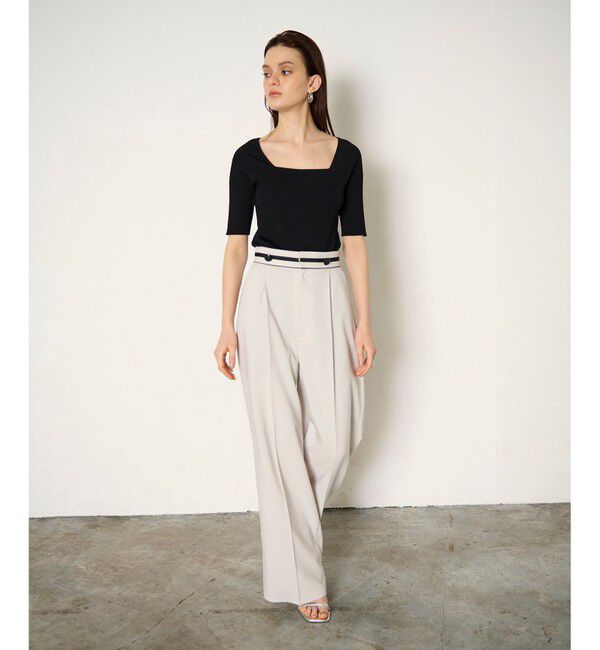 Diagram「ハーフスリーブニットトップ」|ニット・セーター|