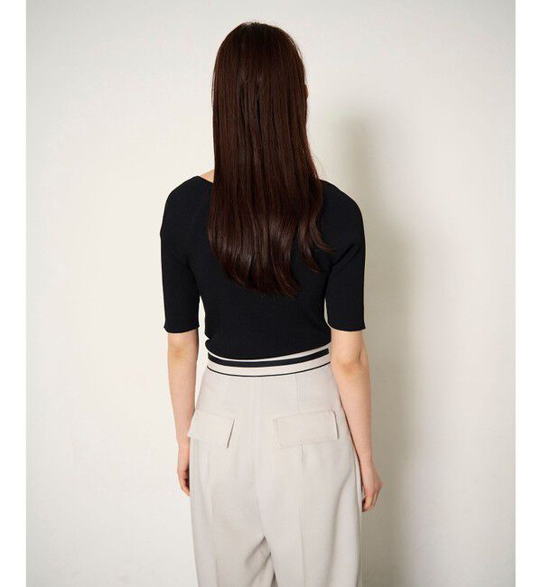 Diagram「ハーフスリーブニットトップ」|ニット・セーター|