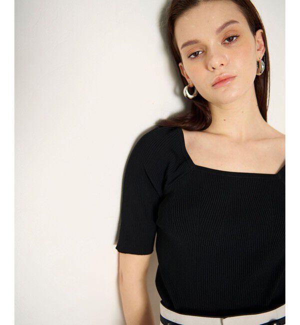 Diagram「ハーフスリーブニットトップ」|ニット・セーター|