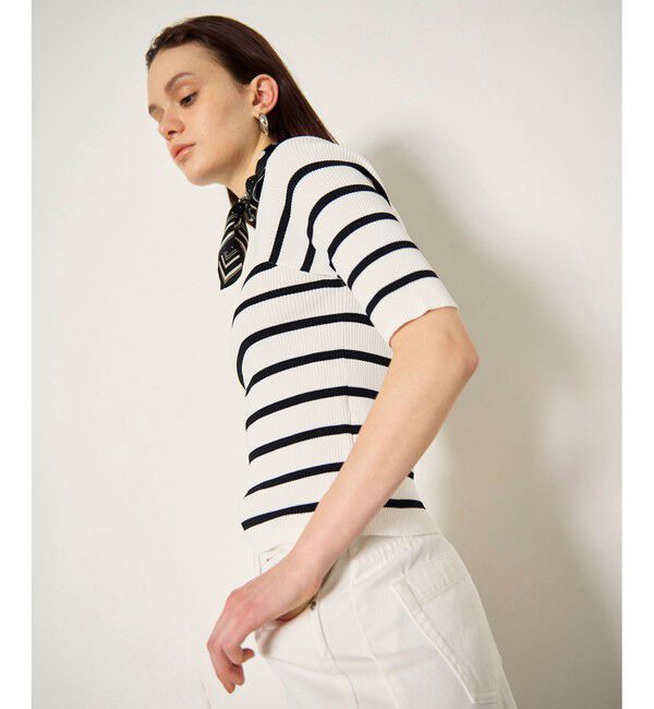 Diagram「ハーフスリーブニットトップ」|ニット・セーター|