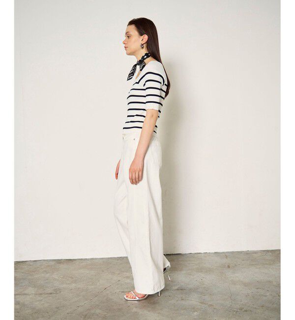 Diagram「ハーフスリーブニットトップ」|ニット・セーター|