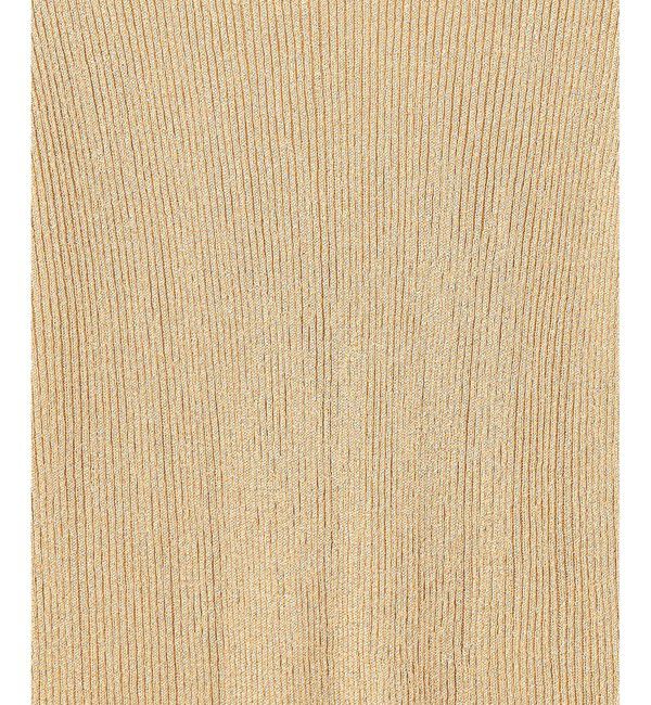 Grace Class「ラメシアーリブニットトップ」|ニット・セーター|