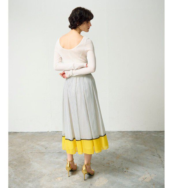 Grace Class「ドットBOXタックスカート」|スカート|