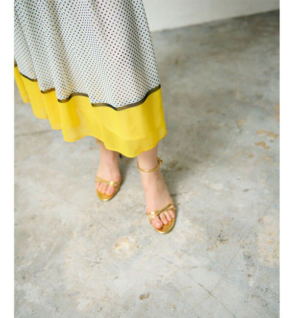 Grace Class「ドットBOXタックスカート」|スカート|