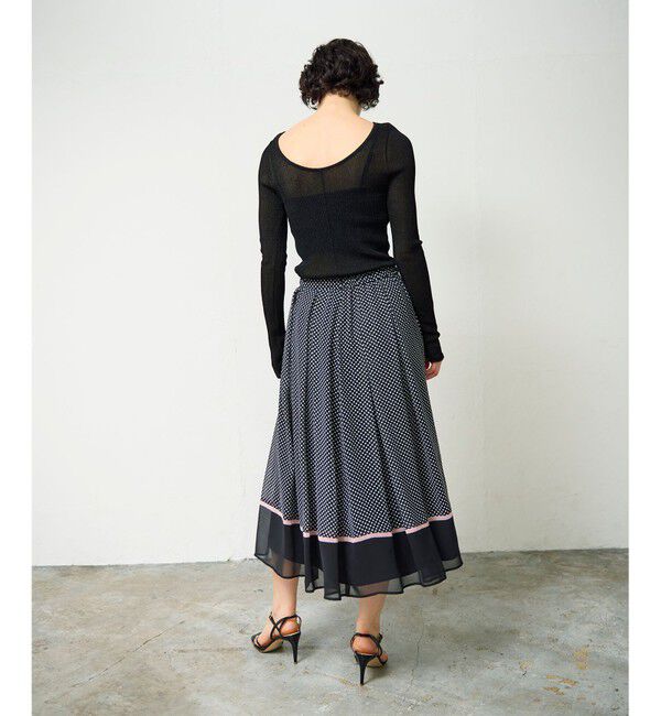 Grace Class「ドットBOXタックスカート」|スカート|