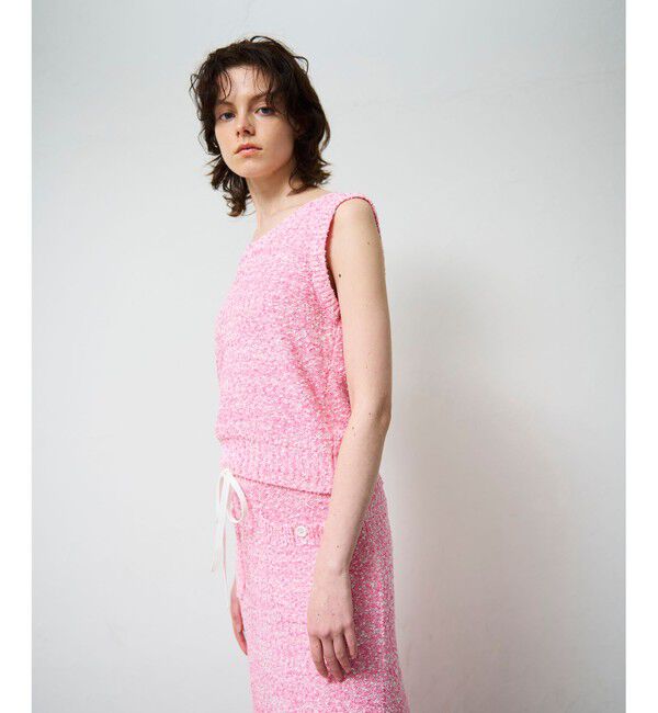 Grace Class「ネップツイードニットノースリーブ」|その他|