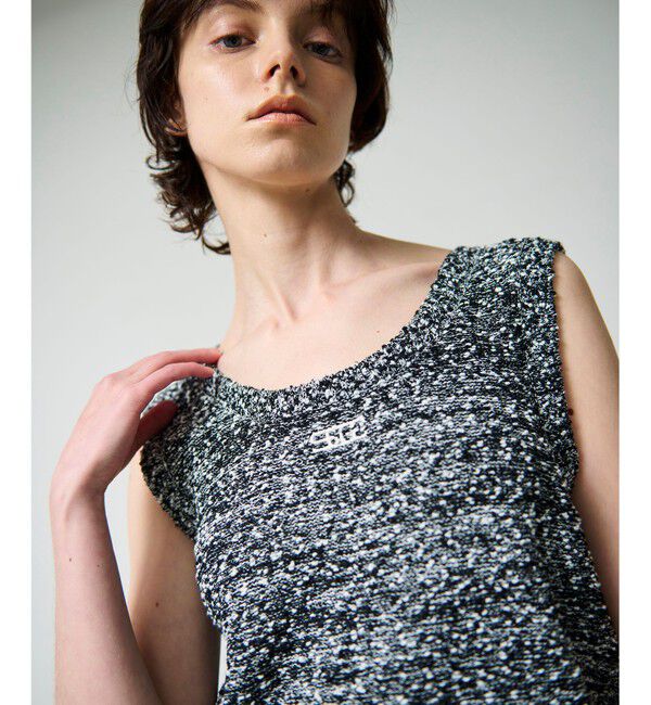 Grace Class「ネップツイードニットノースリーブ」|その他|