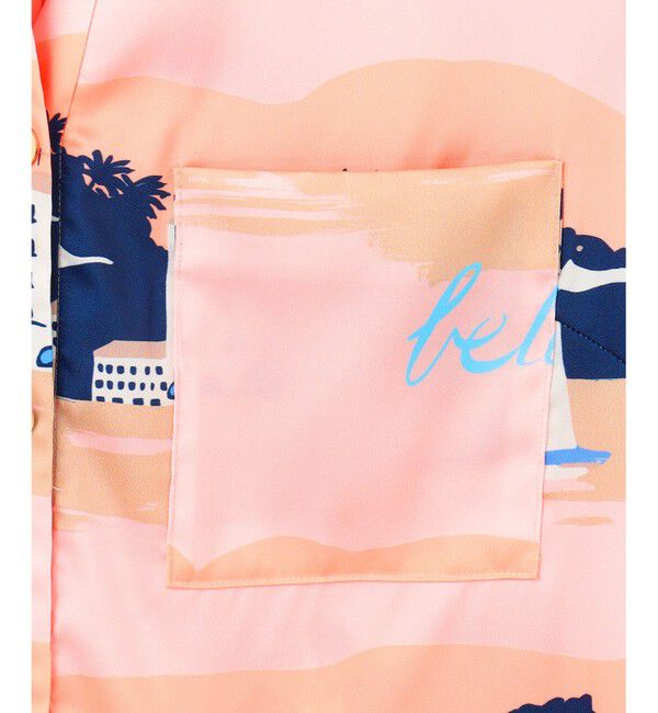 Grace Class「マリンプリントシャツドレス」|ワンピース|