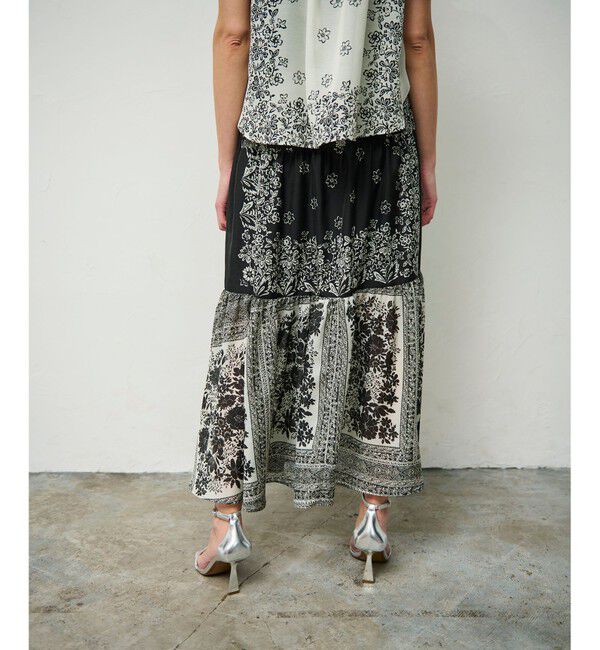 Grace Class「バンダナティアードスカート」|スカート|