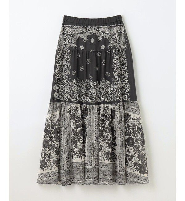 Grace Class「バンダナティアードスカート」|スカート|