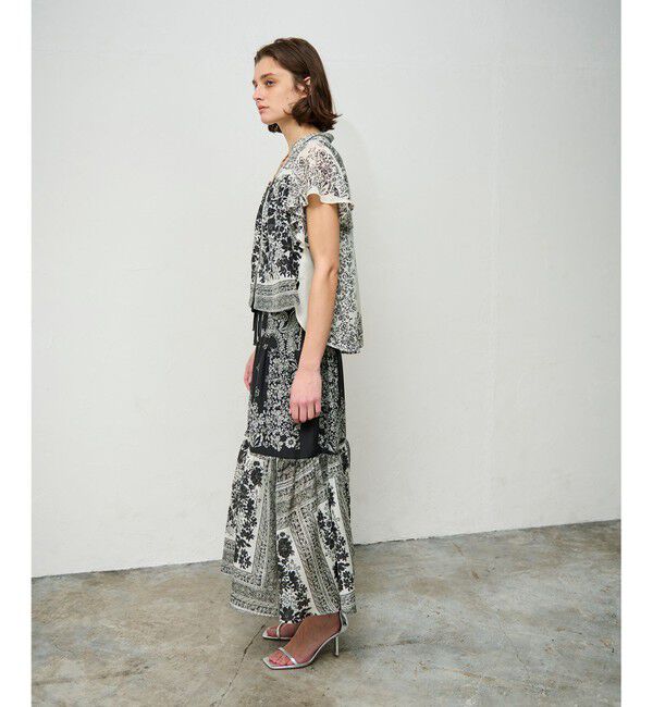 Grace Class「バンダナティアードスカート」|スカート|