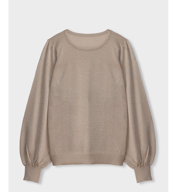 Grace Class「シアーラメニットトップ」|ニット・セーター|