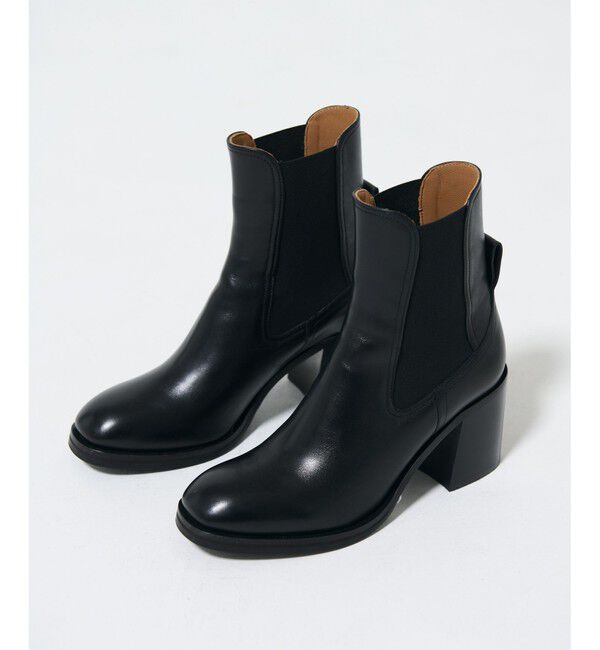 GRACE CONTINENTAL「ANGERO　BERVICATO サイドゴアブーツ」|ショートブーツ|