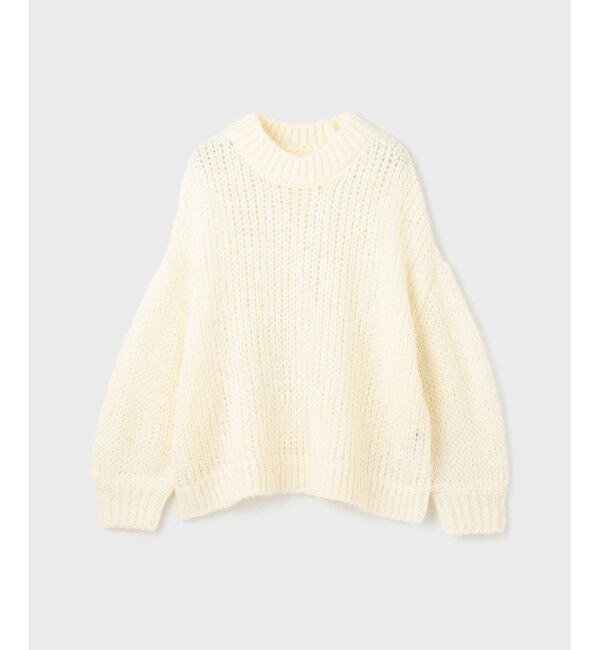 GRACE CONTINENTAL「オーバールーズニットトップ」|ニット・セーター|