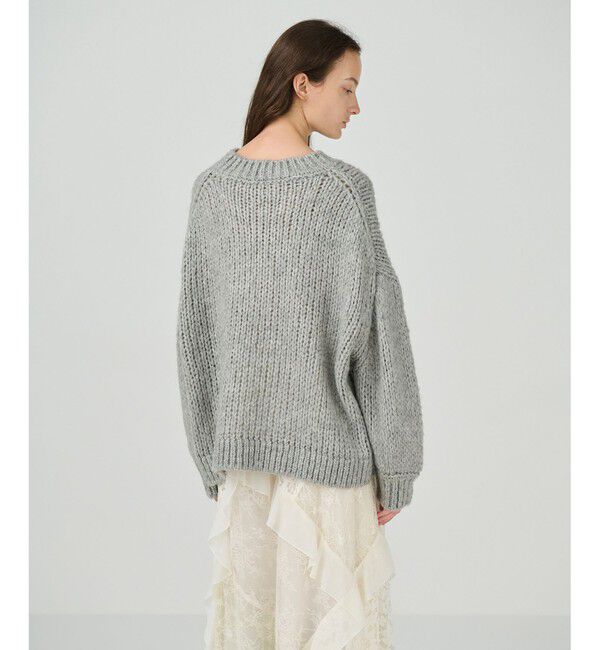 GRACE CONTINENTAL「オーバールーズニットトップ」|ニット・セーター|