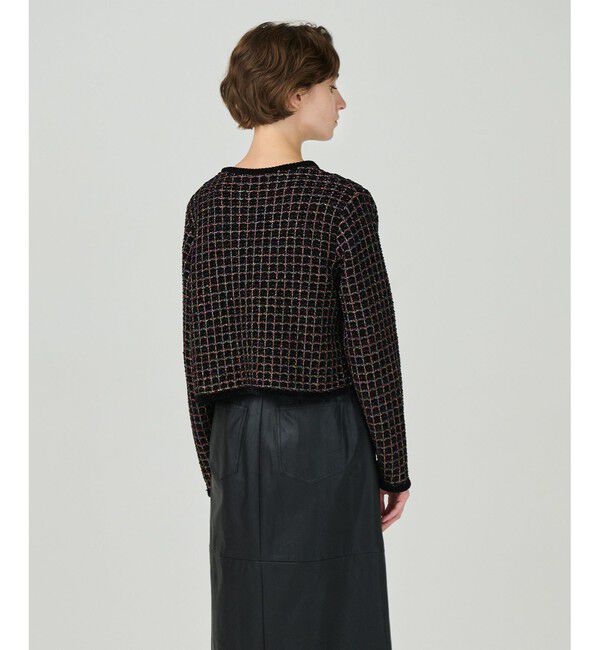 Diagram「ツイードニットカーディガン」|カーディガン|