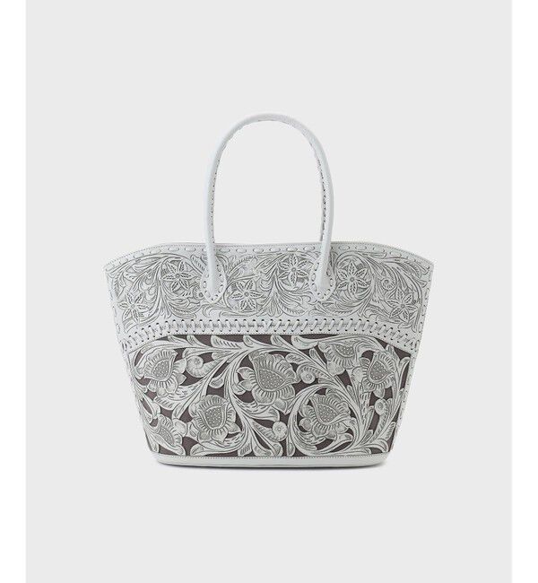 Carving Tribes「Shell Tote Bag」|ハンドバッグ|グレー