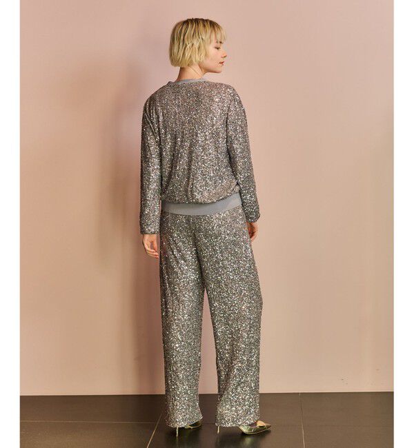 Grace Class「スパンコールニットパンツ」|その他|