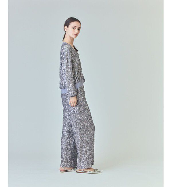 Grace Class「スパンコールニットパンツ」|その他|