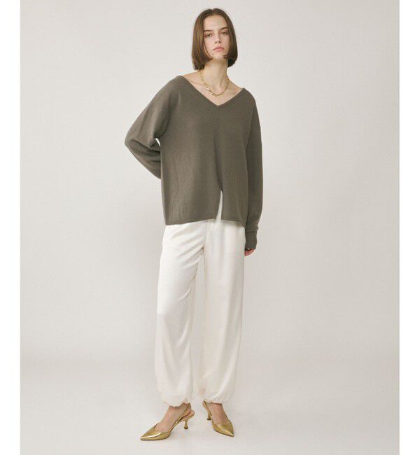 Diagram「ウールVネックニットトップ」|ニット・セーター|