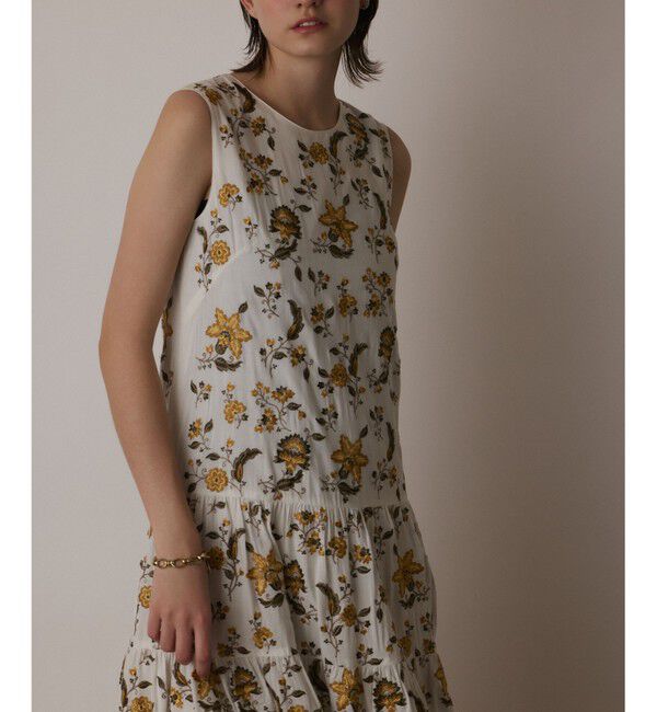 GRACE CONTINENTAL「ティアードロングワンピース」|ワンピース|