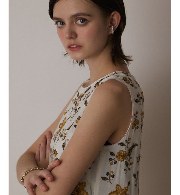 GRACE CONTINENTAL「ティアードロングワンピース」|ワンピース|