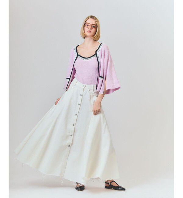 Grace Class「サーキュラーデニムスカート」|スカート|