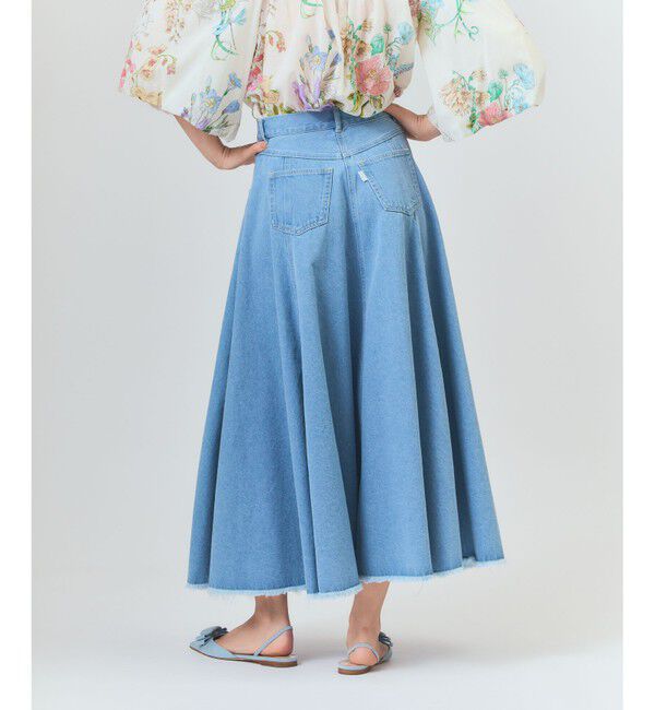 Grace Class「サーキュラーデニムスカート」|スカート|