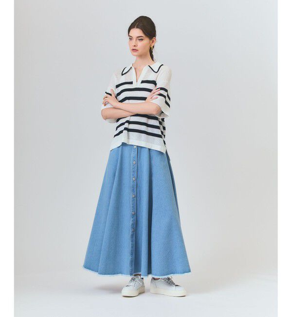 Grace Class「サーキュラーデニムスカート」|スカート|