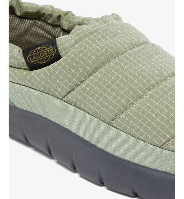 LACOSTE「メンズ SERVE SLIPPER 224 2 CMA / 中綿キルティング スリッポン」|ロングブーツ|