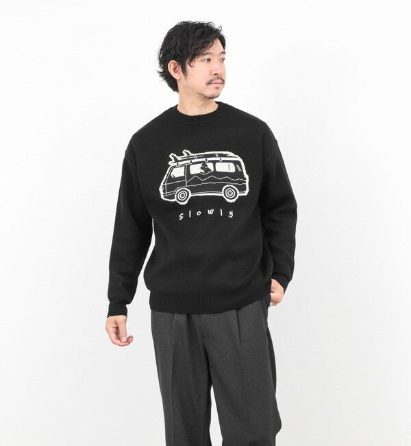 NOLLEY'S goodman「【STONEWOLD】WAGON ウォッシャブル CN 25AW」|ニット・セーター|