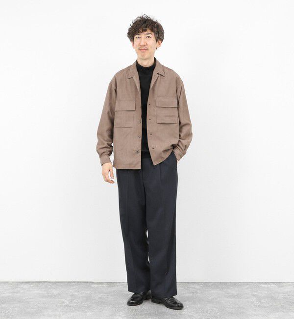 NOLLEY'S goodman「ポリスエード シャツブルゾン 25AW」|ブルゾン・スタジャン|