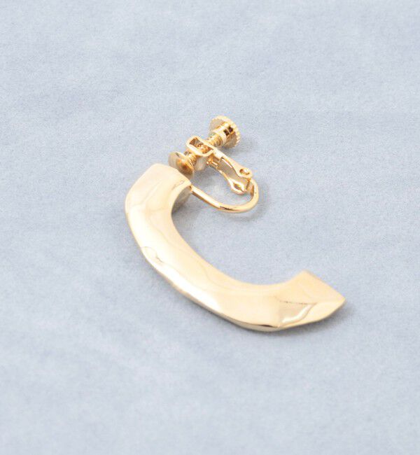 grace grace「【grace grace/グラスグラス】ロックC型イヤリング」|イヤリング|