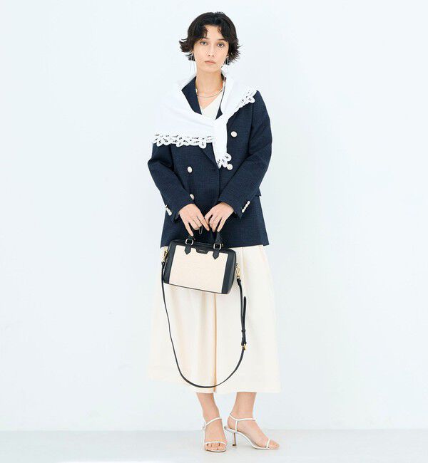 NOLLEY'S「《手洗い可能》バテンレース三角ストール」|ストール|