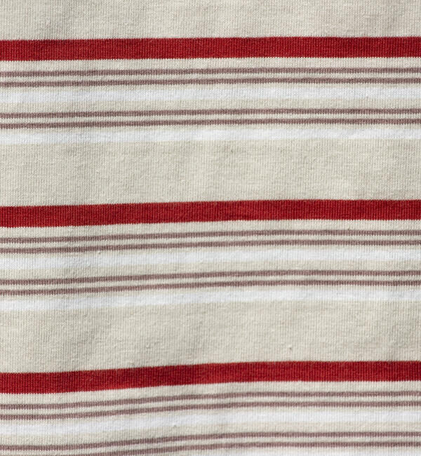 GLOSTER「【GLOSTER/グロスター】マルチボーダー リンガーTシャツ」|Tシャツ・カットソー|