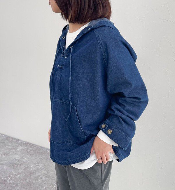 fredy emue「デニムアノラック」|シャツ・ブラウス|