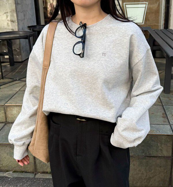 fredy emue「FR刺繍ヘビー裏毛スウェット」|スウェット・ジャージ|グレー