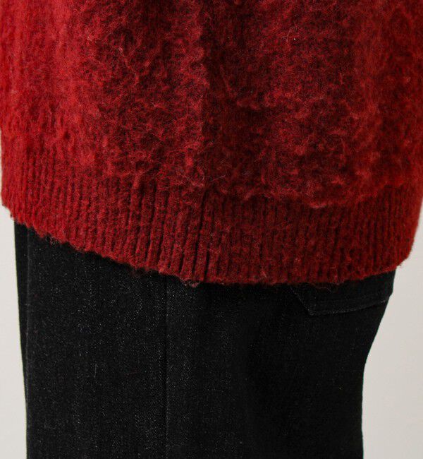 GLOSTER「【モヘアタッチ/ユニセックス対応】ヘンリーネックプルオーバーニット」|ニット・セーター|