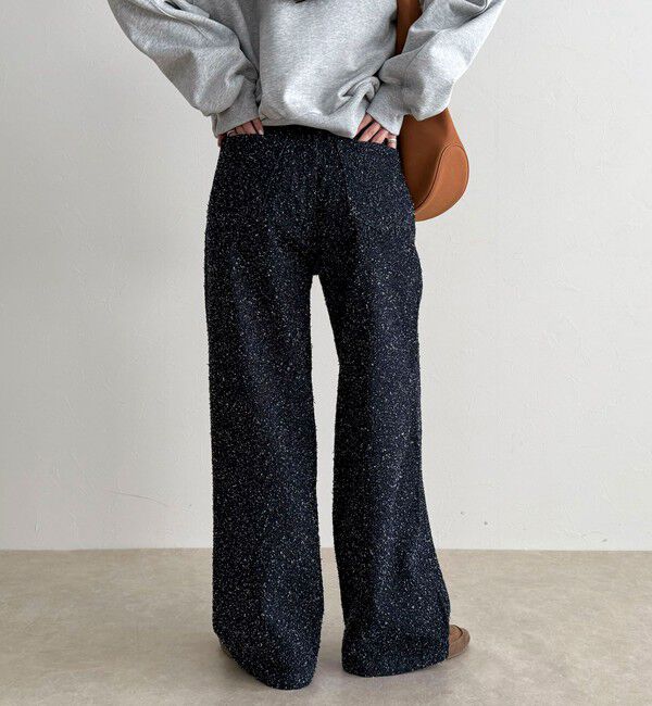 fredy emue「ループジャガードデニムパンツ」|デニム|