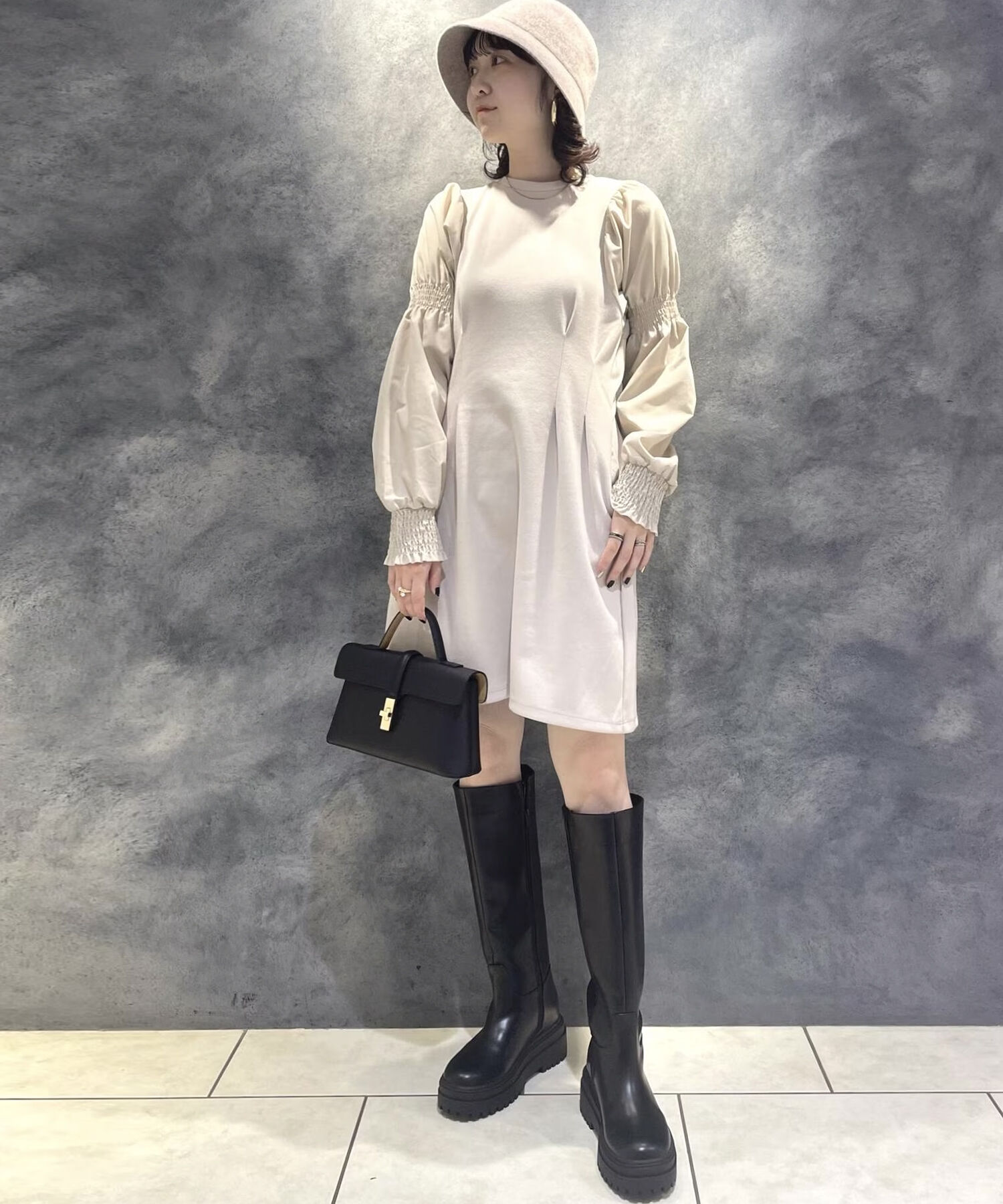 Juze「【抗菌防臭】インソールタンクロングブーツ」|その他|