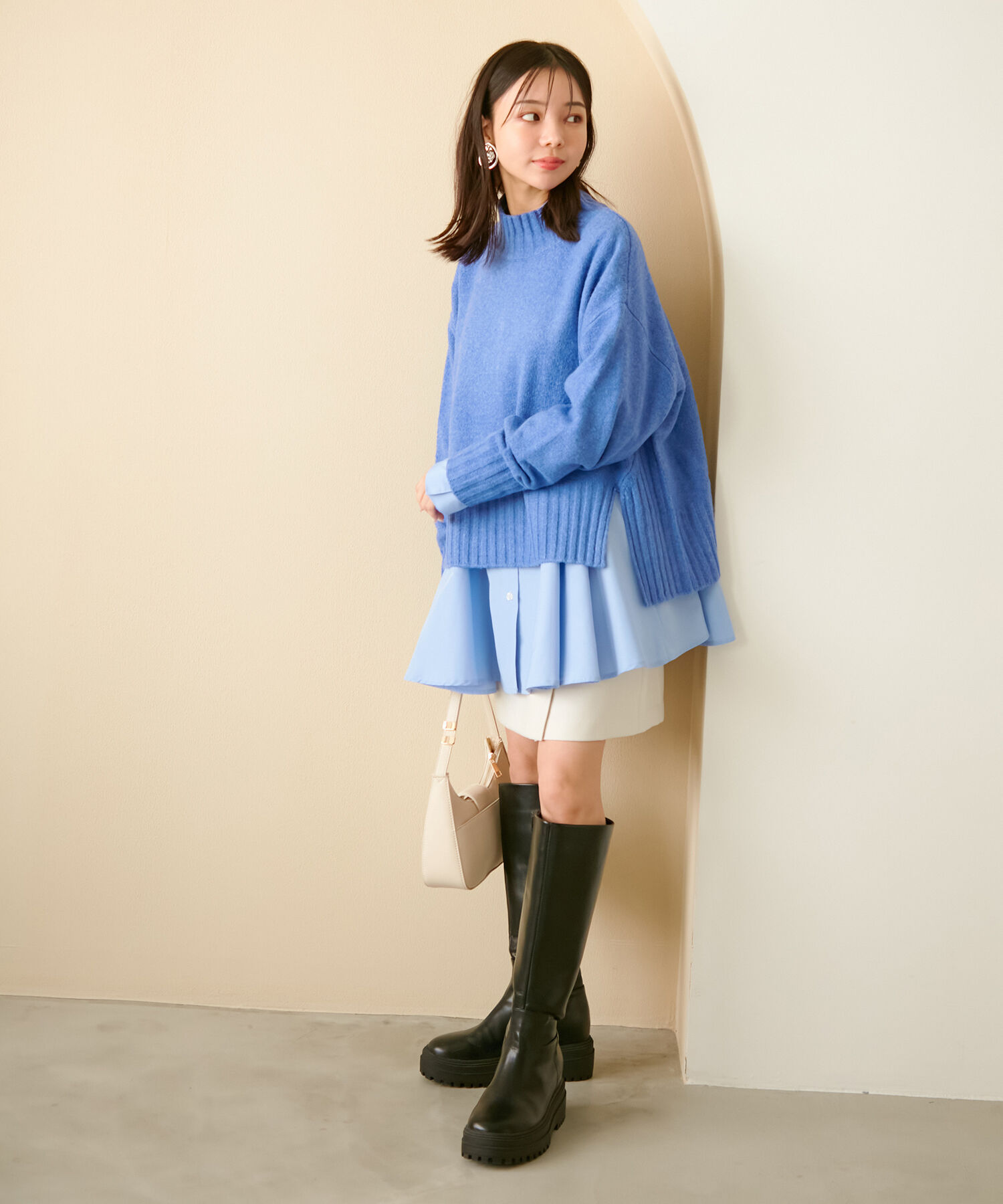 Juze「【抗菌防臭】インソールタンクロングブーツ」|その他|