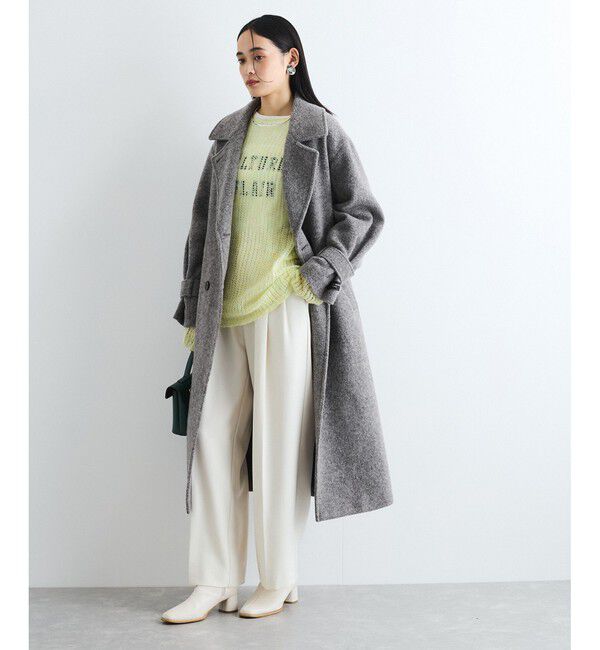 VIS「モヘアタッチシアーニット」|ニット・セーター|