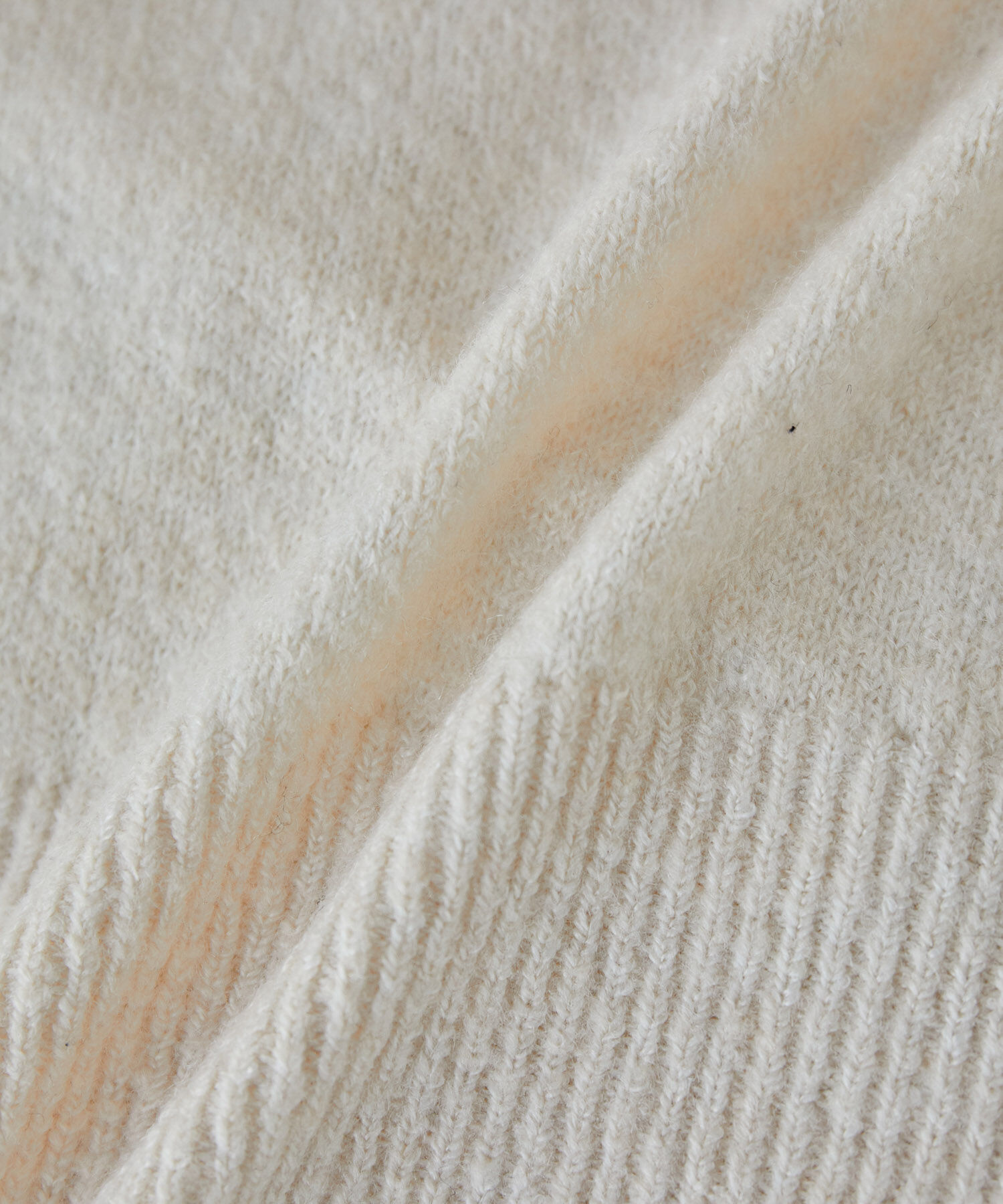 VIS「【2WAY】ミックスヤーンオフショルダーニット」|ニット・セーター|