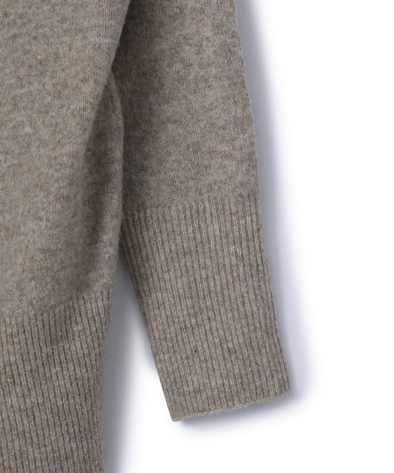 VIS「【2WAY】ミックスヤーンオフショルダーニット」|ニット・セーター|