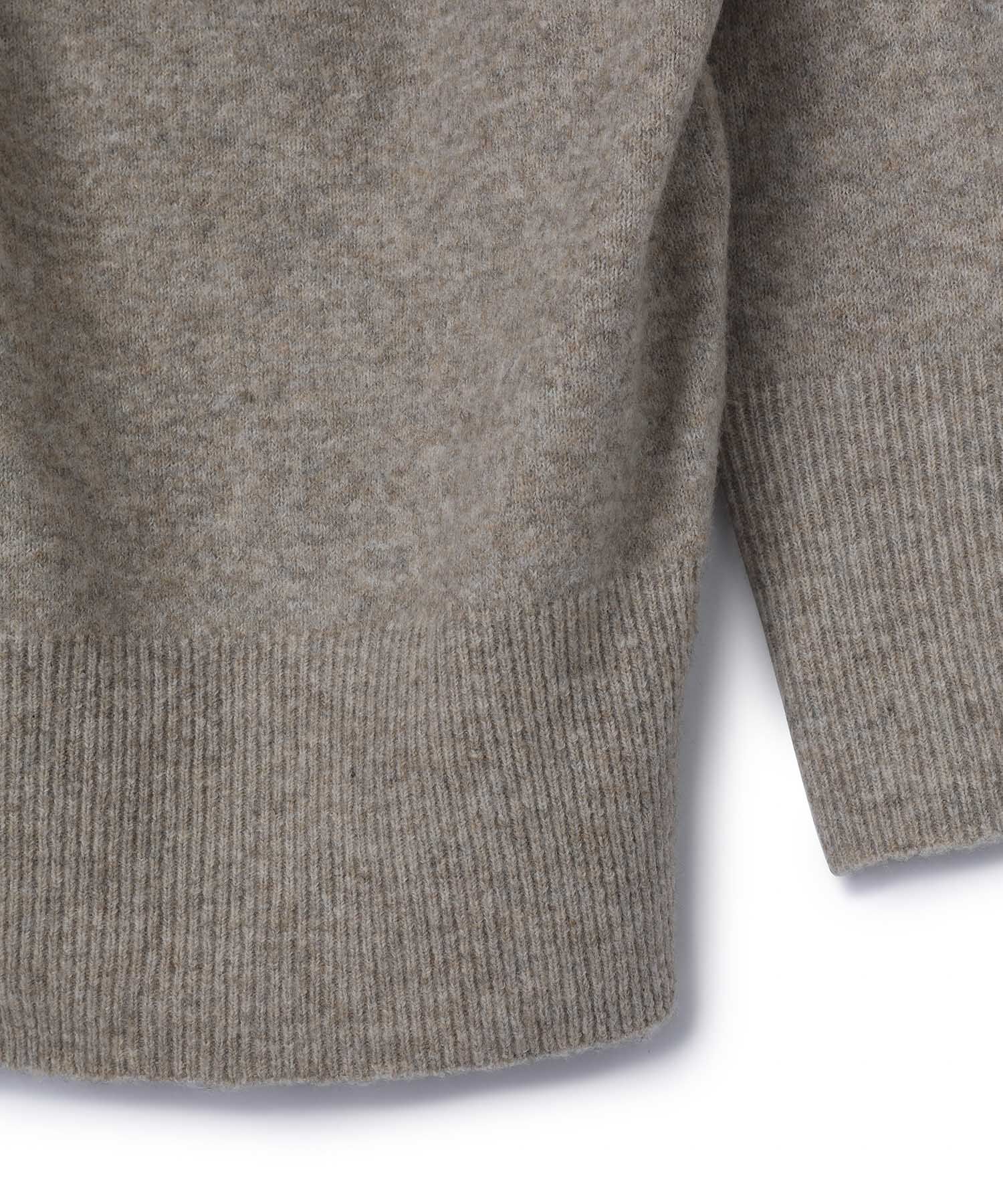 VIS「【2WAY】ミックスヤーンオフショルダーニット」|ニット・セーター|