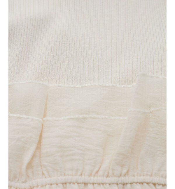 VIS「旬なレイヤードスタイルが叶う！ライトニットビスチェドッキングプルオーバー【洗える】」|ニット・セーター|