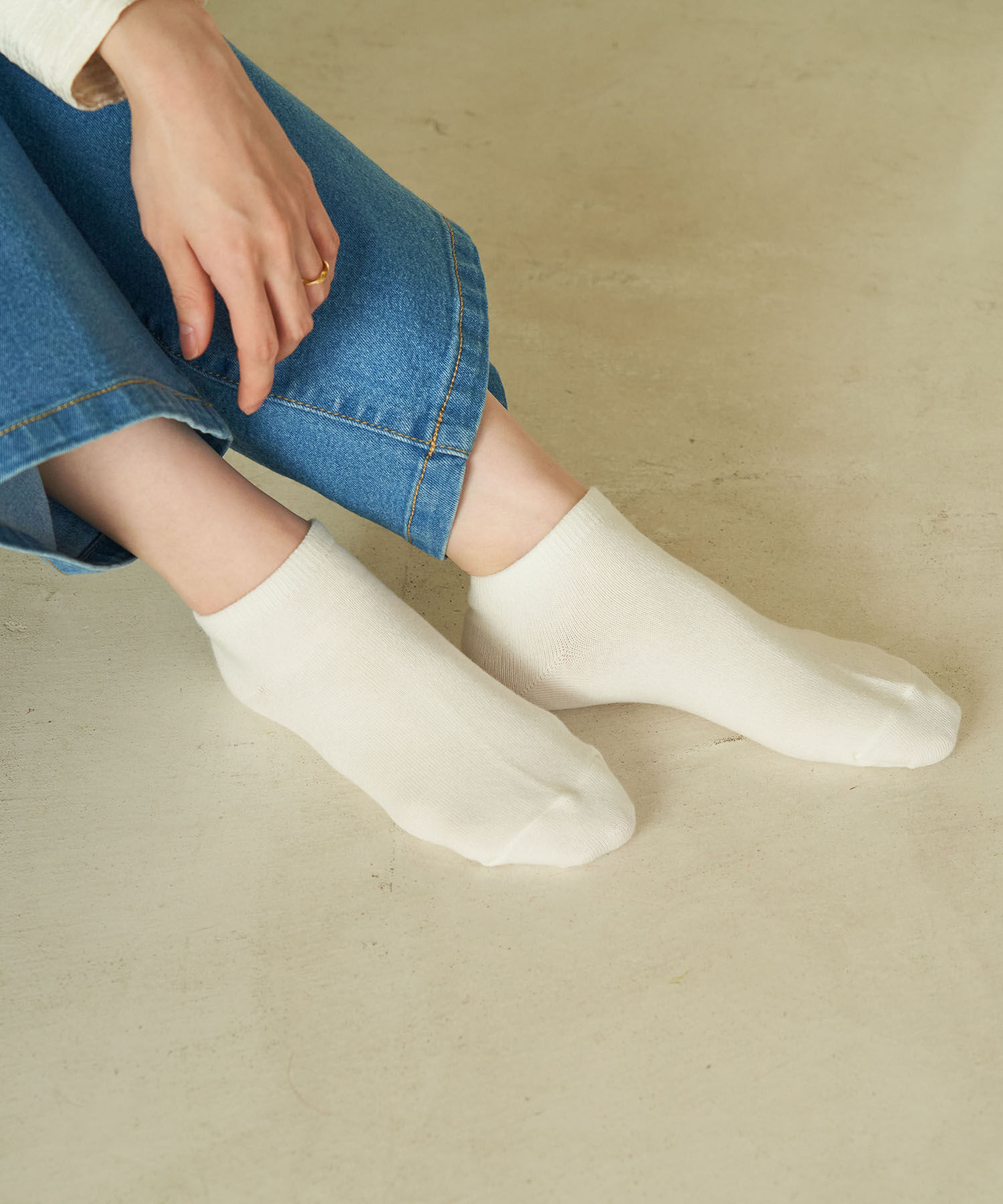 ROPE PICNIC PASSAGE「スニーカーショートクルーソックス」|ソックス|キナリ(16)